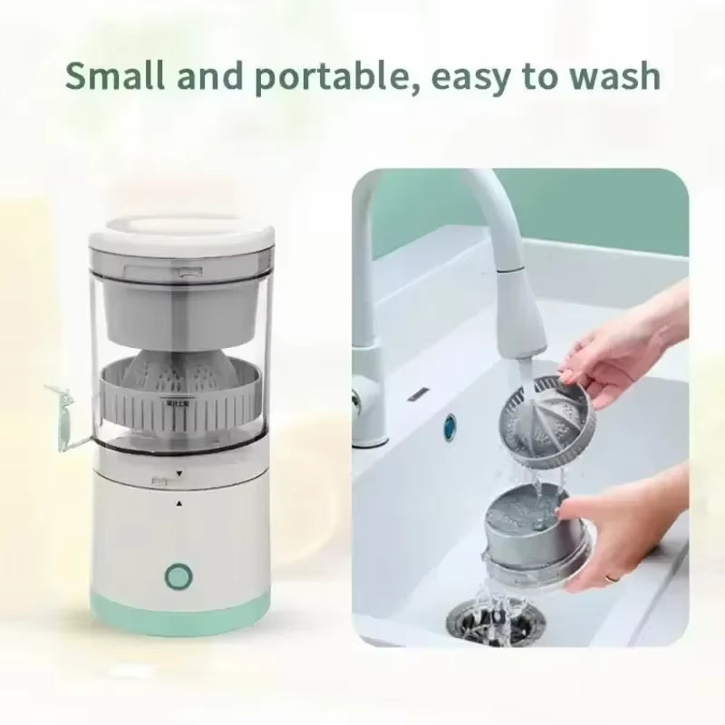Electric Citrus Juicer, Instant Juice Machine For Fruit, 200ML Capacity - 45W Mini Portable Juicers